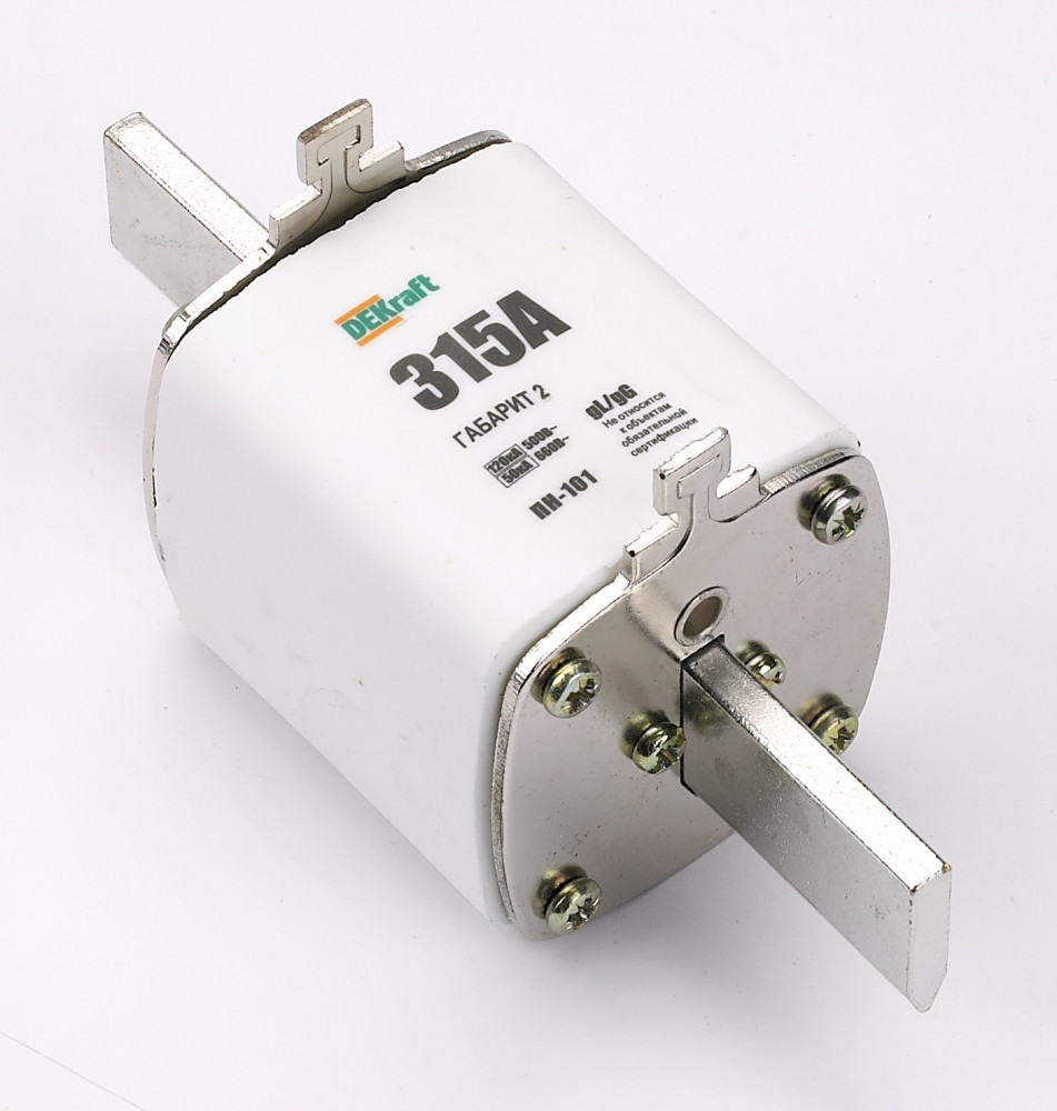 Изображение товара Dekraft Предохранитель ножевой тип 37, габарит 2, 200А ПН-101