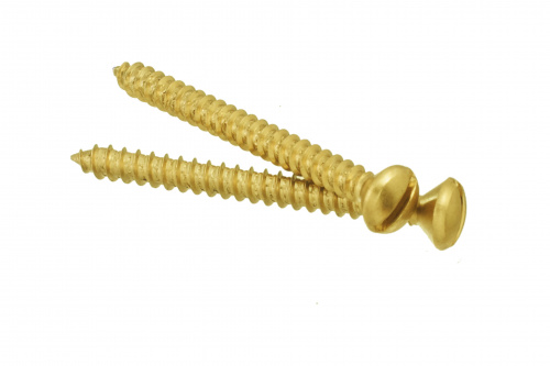 Изображение товара BIRONI Металл Золото Саморез для установки выключателей и изоляторов 2шт/уп