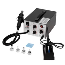 Изображение товара REXANT Паяльная станция (паяльник + термофен) 150-500°С (R852).