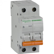 Изображение товара Schneider Electric Домовой ВА63 Автоматический выключатель 1P+N 63A (C) 4.5kA