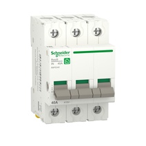 Изображение товара Schneider Electric RESI9 Выключатель нагрузки (мод. рубильник) 40А 3P