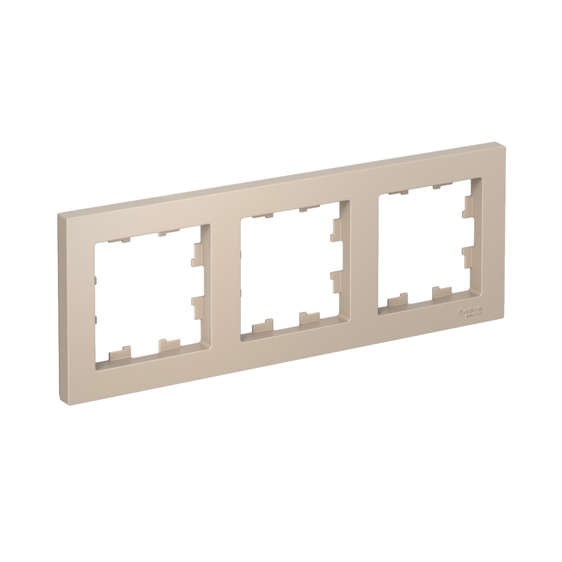 Изображение товара Systeme Electric AtlasDesign Песочный Рамка 3-ая, универсальная