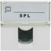 Изображение товара SPL Розетка информационная UTP 1хRJ45 45х45 cat5е