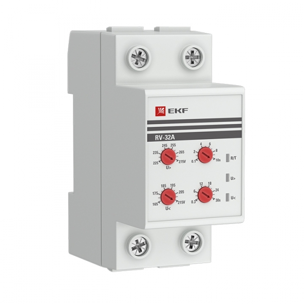Изображение товара EKF PROxima Реле напряжения (сквозное подкл.) RV-32A.