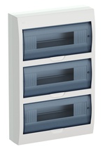 Изображение товара IEK ЩРН-П-36: пластиковый корпус IP41, белый, открытая установка Изображение товара IEK ЩРН-П-36: пластиковый корпус IP41, белый, открытая установка