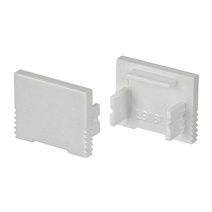 Изображение товара Заглушка торцевая SL-SLIM-H13M глухая из пластика комплект 2 шт Изображение товара Заглушка торцевая SL-SLIM-H13M глухая из пластика комплект 2 шт