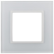 Изображение товара ЭРА 14-5101-01 Рамка на 1 пост, стекло, Elegance, белый+бел (10/50/1800)