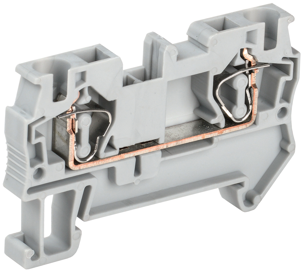 Изображение товара IEK Клемма пружинная КПИ 2в-4 41А серый