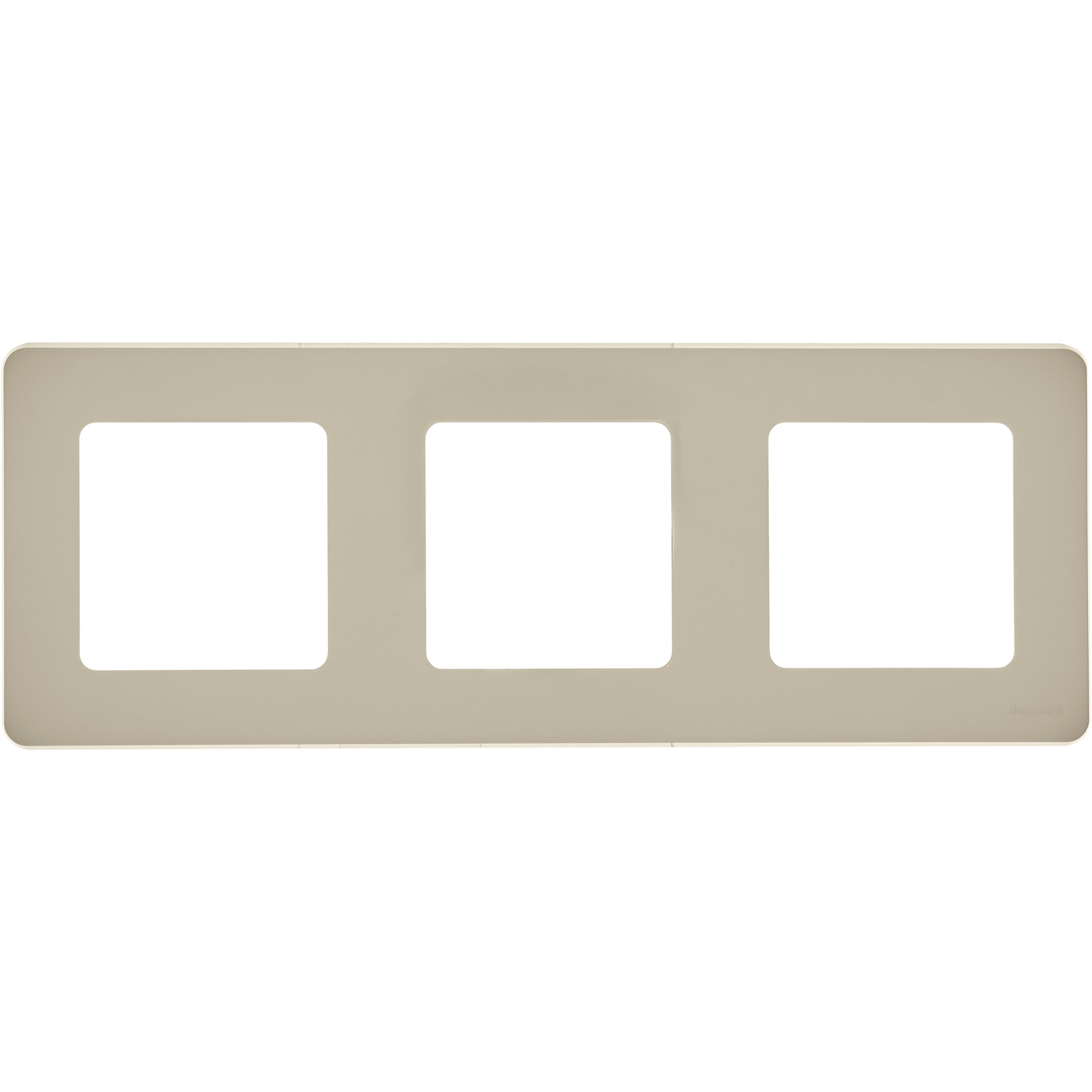 Изображение товара Legrand/Daccord INSPIRIA Слоновая кость Рамка - 3 поста.