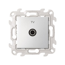 Изображение товара Simon 24 Алюминий Розетка TV проходная