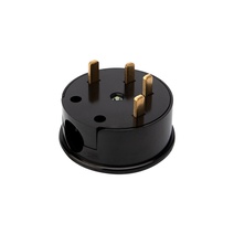 Изображение товара REXANT Вилка ВШ для электрической плиты 32 А, 380 В, 3Р+РЕ (ОУ) черная.