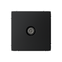 Изображение товара Systeme Electric ArtGallery Карбон TV Розетка проходная 4DB, механизм