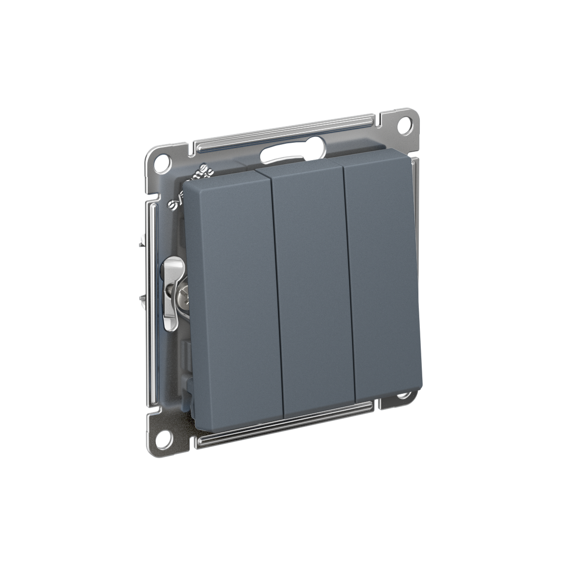 Изображение товара Systeme Electric AtlasDesign Грифель Выключатель 3-клавишный сх.1+1+1, 10АХ, механизм