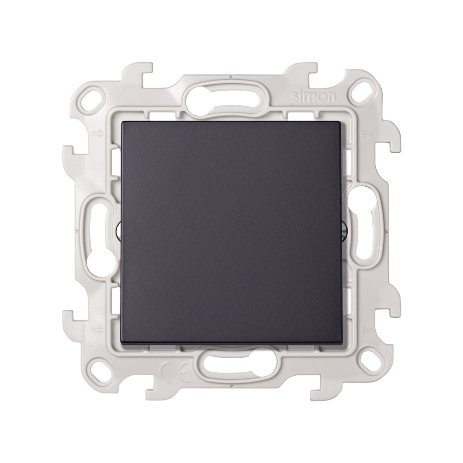 Изображение товара Simon 24 Графит Одноклавишный переключатель