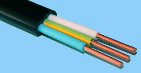 Изображение товара Кабель силовой с ПВХ изоляцией ВВГ-Пнг(А) 3х2,5 ок(N,PE)-0,66 Дмитров-кабель