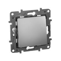 Изображение товара Legrand Etika Алюминий Кнопка автоматическая 6А.