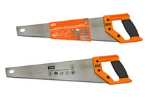 Изображение товара TDM Ножовка по дереву/пластику 500 мм, закаленные зубья, прорезиненная рукоятка, "Алмаз",