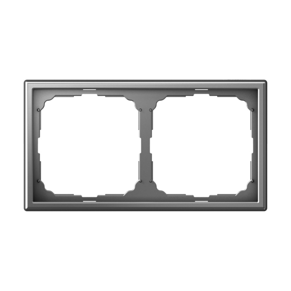 Изображение товара Рамка ArtGallery Systems Electric - сталь, 2 позиции, горизонталь/вертикаль, IP20