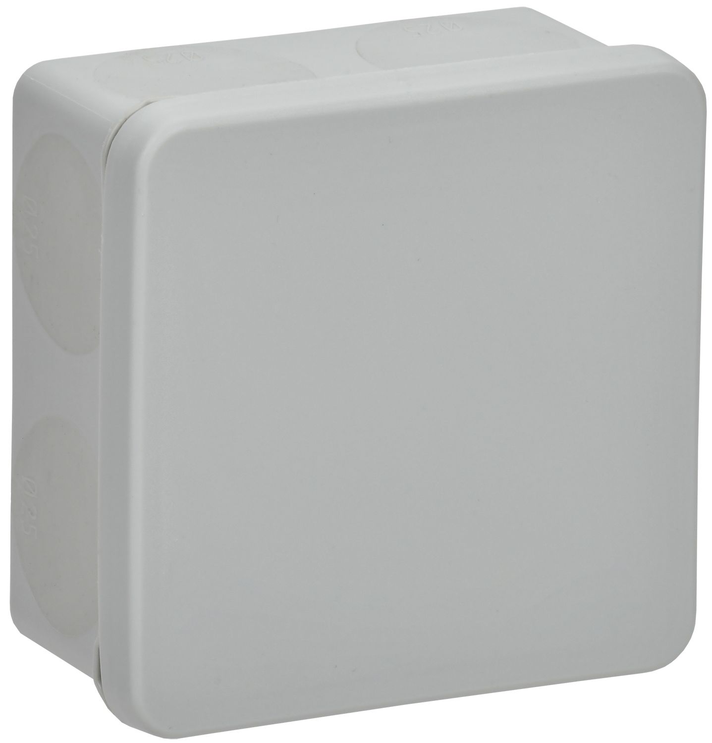 Изображение товара IEK Коробка расп. КМ42435 о/п 80х80х40мм IP67 8 вв. серая Изображение товара IEK Коробка расп. КМ42435 о/п 80х80х40мм IP67 8 вв. серая