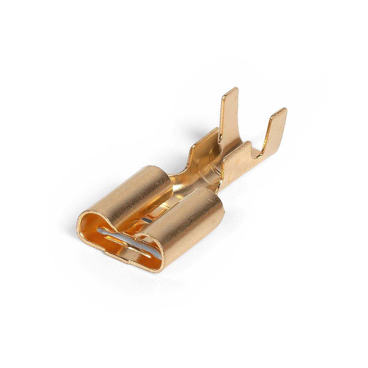 Изображение товара КВТ Разъем плоский неизолир. РП-М 2,5-(6,3) (уп.100)