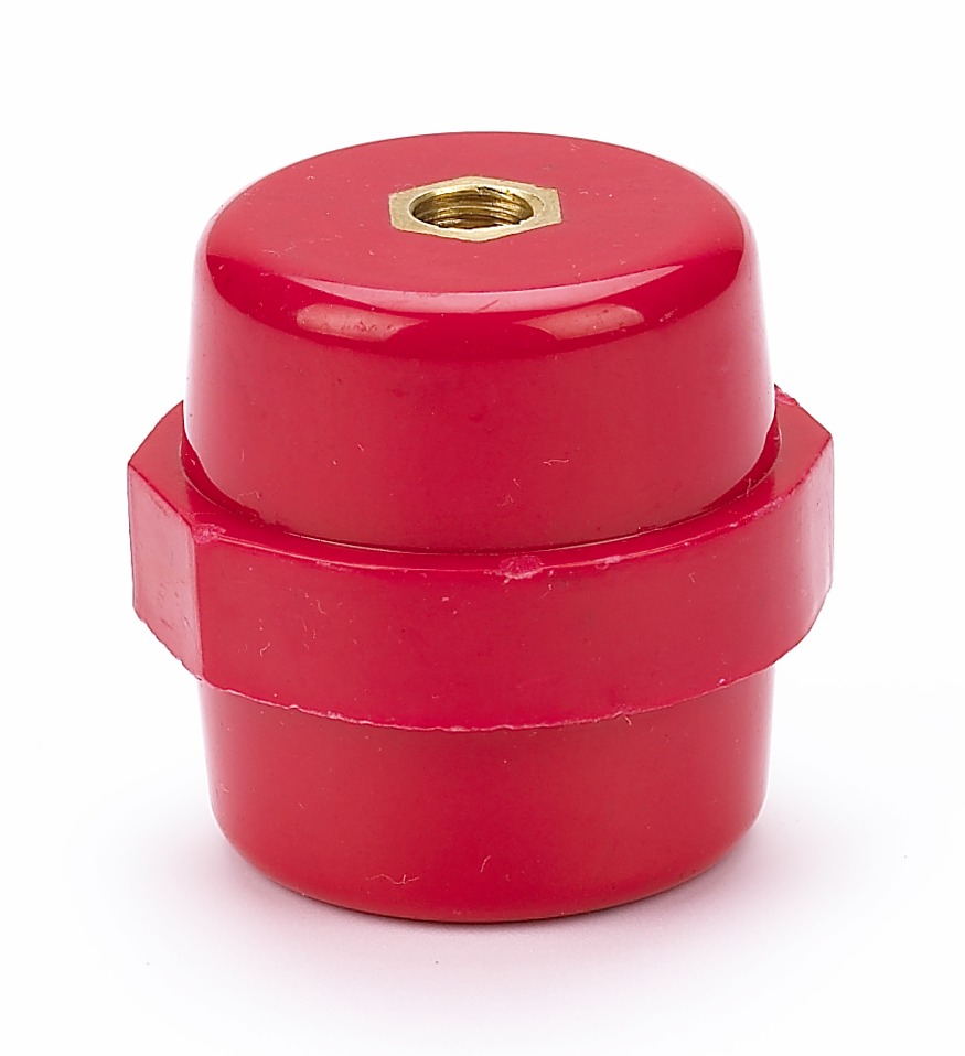 Изображение товара Изолятор шинный опорный Dekraft ИО-101 D, 12 кВ, 475 А, М8, 40×34 мм