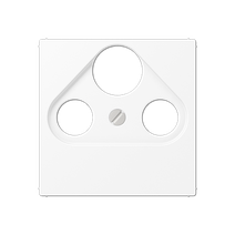 Изображение товара JUNG A Flow/A 550 Белый матовый Крышка для TV-FM-SAT розетки