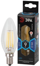 Изображение товара ЭРА Лампа светодиодная F-LED B35-9w-840-E14 9Вт филамент свеча нейтральный белый свет Е14