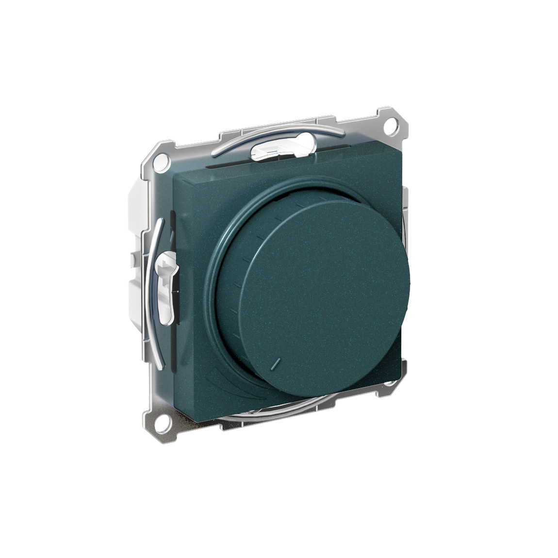 Изображение товара Systeme Electric AtlasDesign Изумруд Светорегулятор (диммер) повор-нажим, LED, RC, 400Вт, мех.