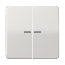 Изображение товара JUNG CD 500/CD plus Светло-серая Клавиша 2-ая с/п