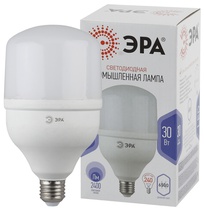 Изображение товара ЭРА Лампа светодиодная POWER STD LED T100-30W-6500-E27 30Вт колокол холодный дневной свет Е27