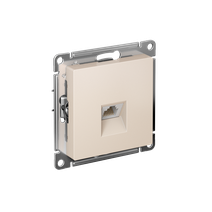 Изображение товара Systeme Electric AtlasDesign Бежевый Розетка компьютерная RJ45, кат. 6A, механизм