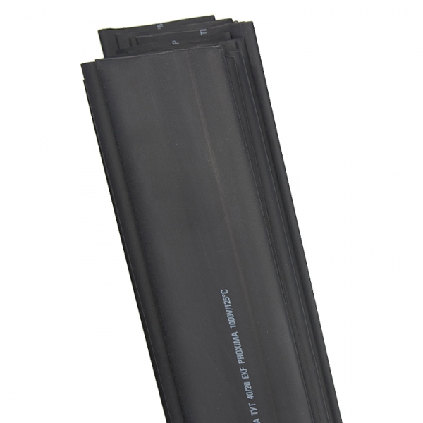 Изображение товара EKF PROxima Термоусаживаемая трубка ТУТ нг 25/12,5 черная в отрезках по 1м.