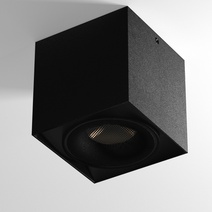 Изображение товара Светильник GREENTECH-ROCK-S-L100-11W 3000K (накладной) ЧЕРНЫЙ (Briaton, IP40 Металл, 3 года)