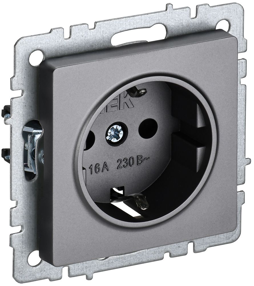 Изображение товара Розетка IEK BRITE BASE RS11-1-0-БрС