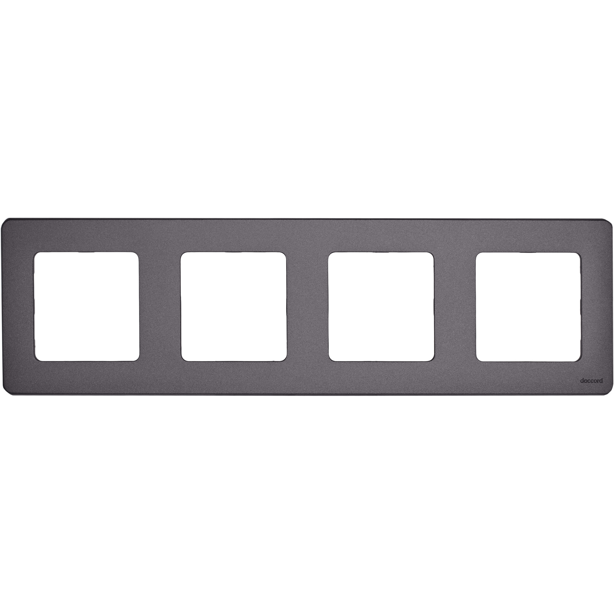 Изображение товара Legrand Daccord Inspiria дымчатый рамка 4 поста для механизмов