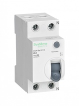 Изображение товара Systeme Electric City9 Set Выключатель дифференциального тока (ВДТ) 40А 2P 30мА Тип-A 230В