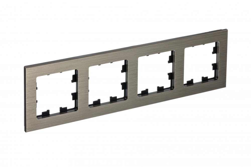 Изображение товара Systeme Electric AtlasDesign Nature Металл латунь Рамка 4-ая