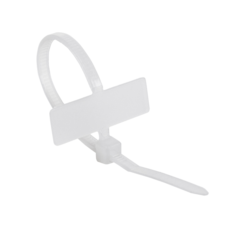 Изображение товара REXANT Хомут под маркер nylon 100x2,5 мм 100 шт. белый.