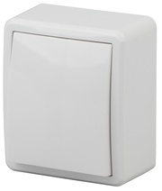 Изображение товара ЭРА Выключатель Эксперт 11-1201-01 10АХ-250В IP20 ОУ белый