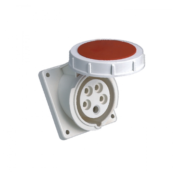 Изображение товара EKF PROxima Розетка стационарная внутренняя угловая 4352 3Р+РЕ+N 63А 380В IP67.