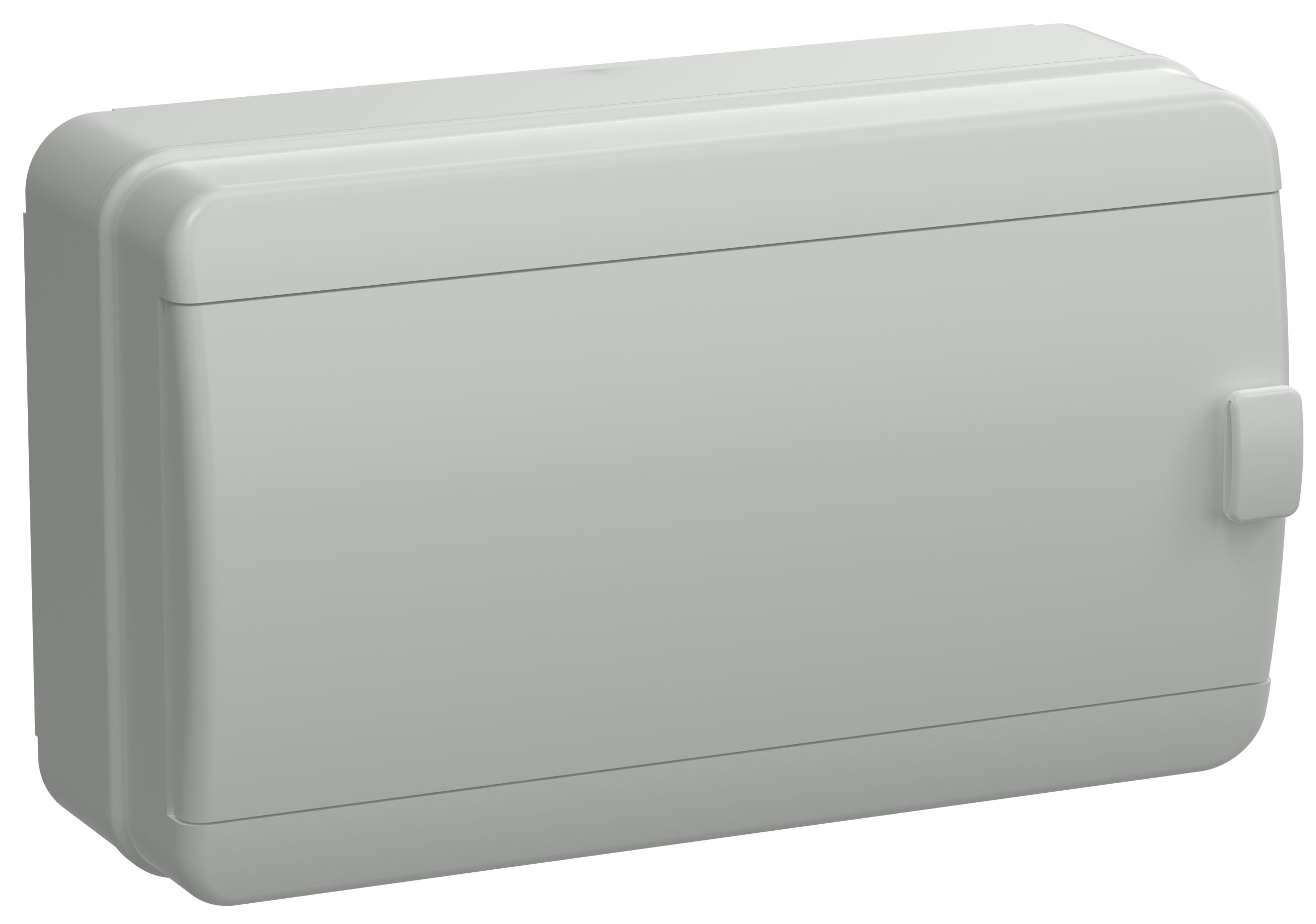 Изображение товара IEK TEKFOR Корпус пласт. КМПн-12 IP65 сер. непрозр. дверь