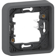 Изображение товара Schneider Electric Mureva Styl Антрацит Рамка 1-ая с винтами IP55
