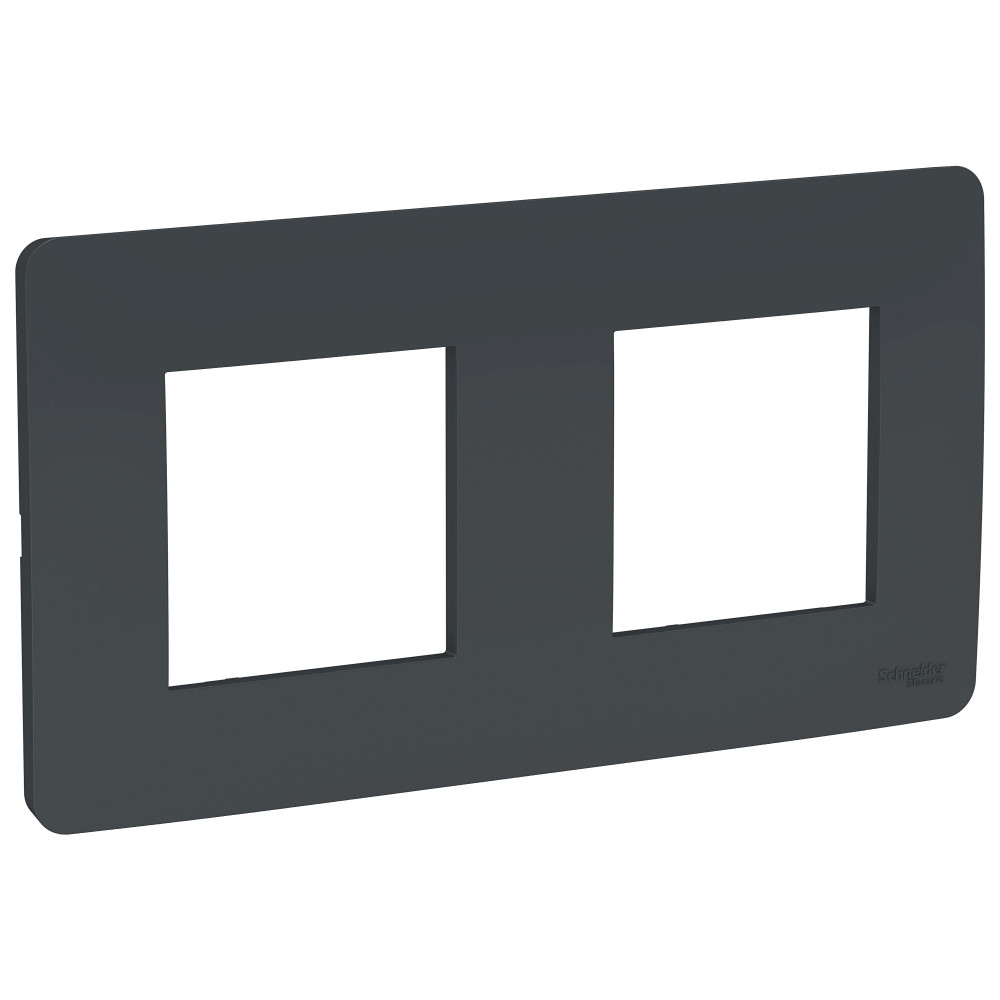 Изображение товара Schneider Electric Unica Studio Антрацит Рамка 2-ная