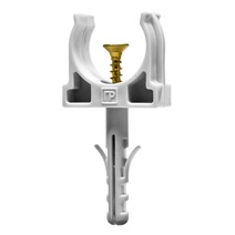 Изображение товара Промрукав Крепеж-клипса с дюбелем и саморезом серая д20 (100шт/1200шт уп/кор) Изображение товара Промрукав Крепеж-клипса с дюбелем и саморезом серая д20 (100шт/1200шт уп/кор)