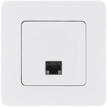 Изображение товара Legrand/Daccord INSPIRIA Белый Информационная розетка RJ 45 - категория 6 - UTP.