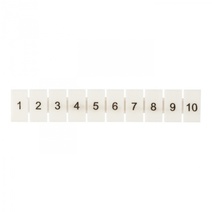 Изображение товара EKF PROxima Маркеры для UT/ST/Push-in 2,5 с нумерацией 1-10 (100 шт.).