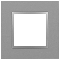 Изображение товара ЭРА Рамка для розеток и выключателей Elegance 14-5011-03 Classic, на 1 пост, алюминий