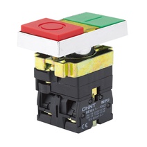 Изображение товара CHINT Двойная кнопка NP2-BW8465 1НО+1НЗ AC230В(LED) IP40 (R)