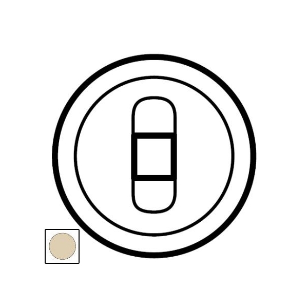 Изображение товара Legrand Celiane Беж Накладка 1-ой аудиорозетки мех 67311.