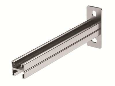 Изображение товара DKC Консоль двойная, 41х21 мм, осн.600 мм, горячеоцинкованная